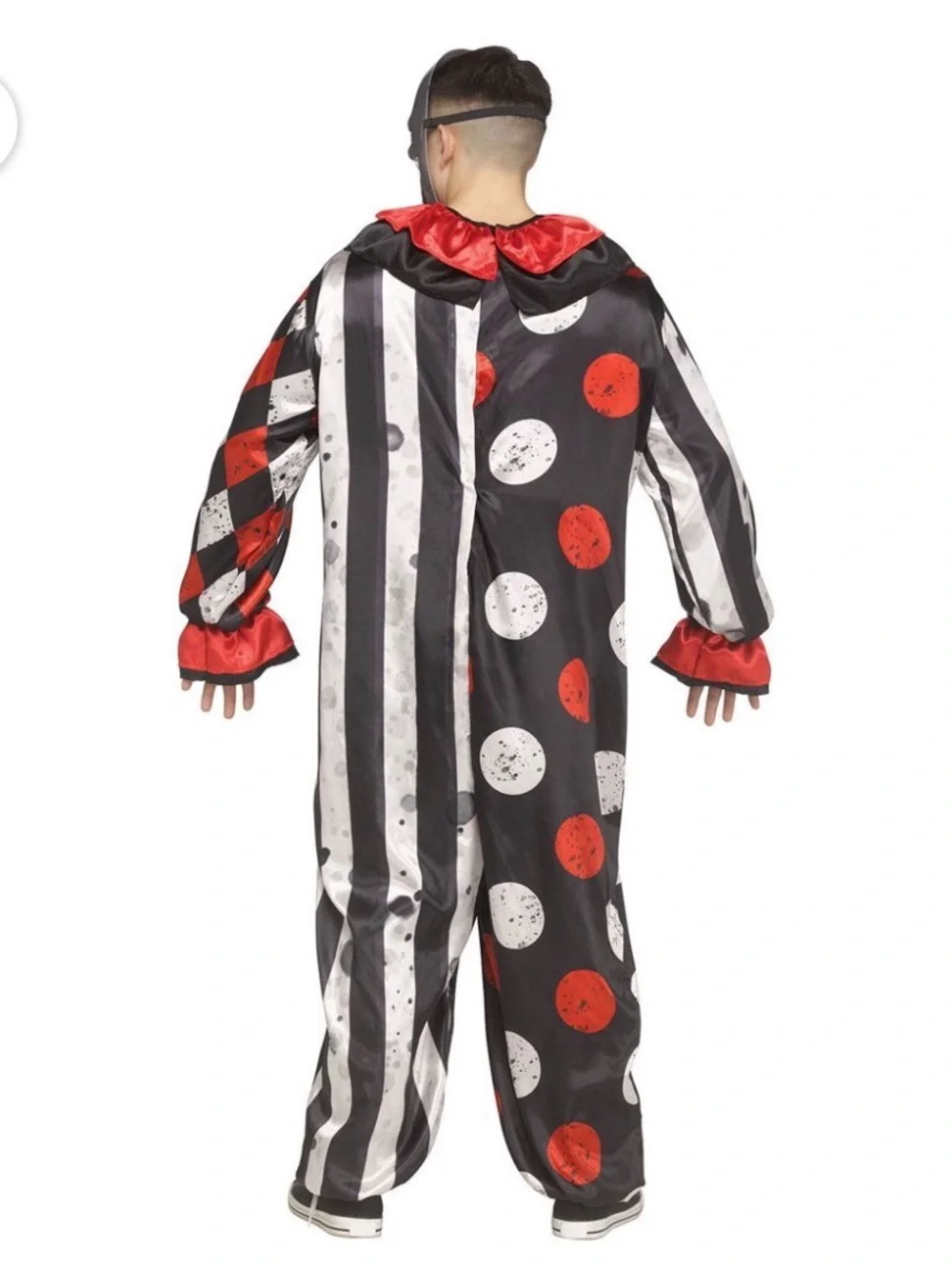 Big Top Bling Clown Kids Costume , Boy Size XL 14-16